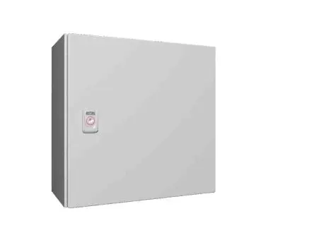 Produktfoto 1 von Rittal AX Stahlblech Wandanschlusskasten RAL 7035 IP66, HxBxT 380 mm, 380 mm x 210 mm