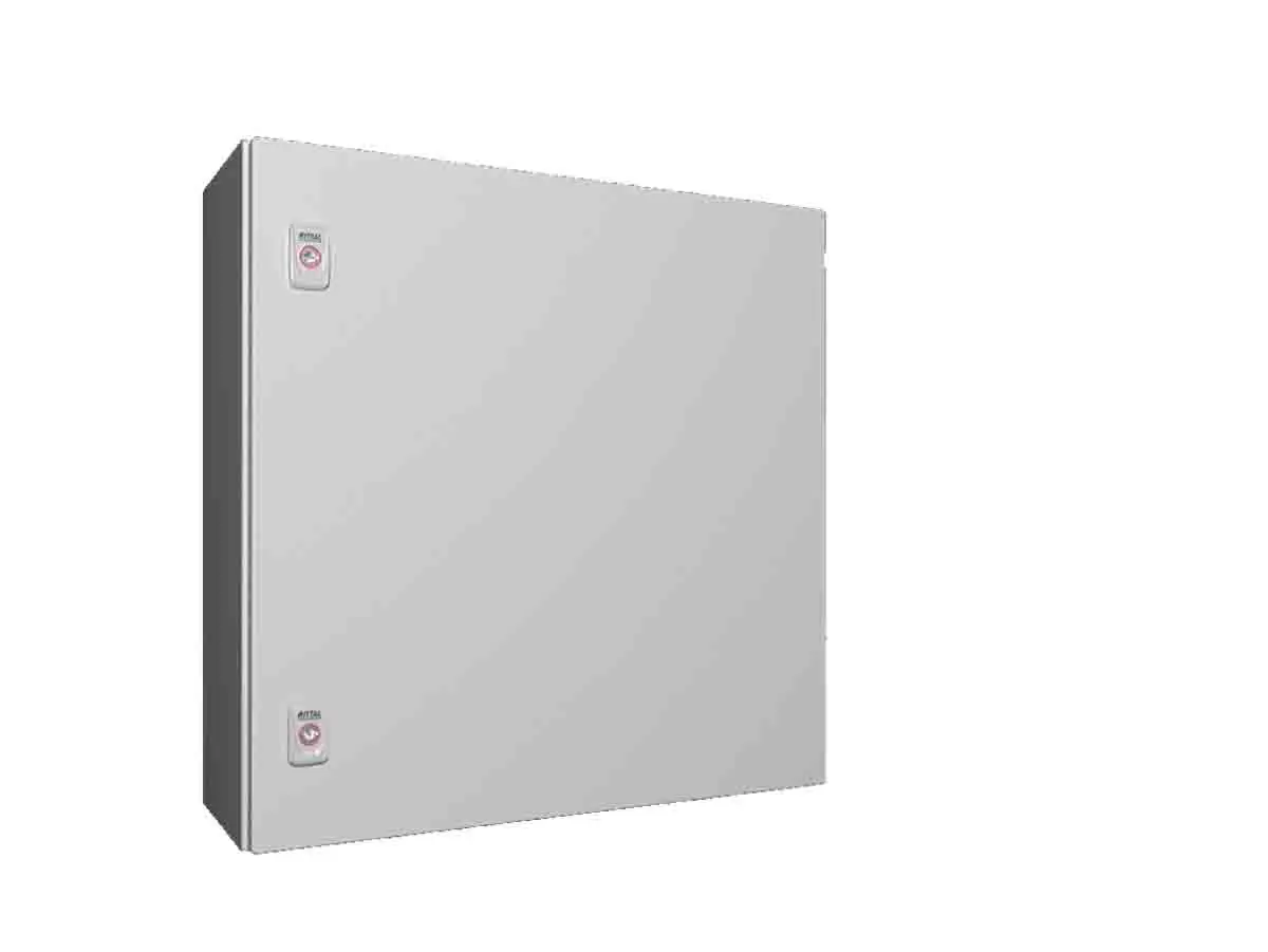 Produktfoto 1 von Rittal AX Stahlblech Wandanschlusskasten RAL 7035 IP66, HxBxT 600 mm, 600 mm x 210 mm