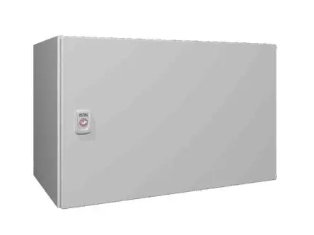 Produktfoto 1 von Rittal AX Stahlblech Wandanschlusskasten RAL 7035 IP66, HxBxT 380 mm, 600 mm x 350 mm