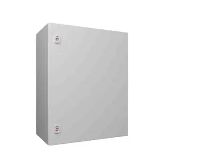 Produktfoto 1 von Rittal AX Stahlblech Wandanschlusskasten RAL 7035 IP66, HxBxT 760 mm, 600 mm x 350 mm