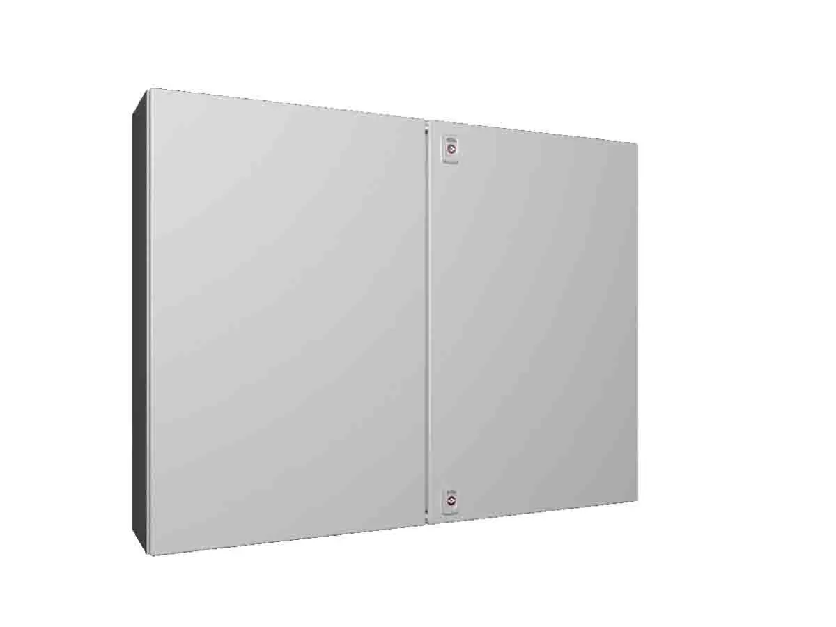 Produktfoto 1 von Rittal AX Stahlblech Wandanschlusskasten RAL 7035 IP55, HxBxT 760 mm, 1000 mm x 210 mm