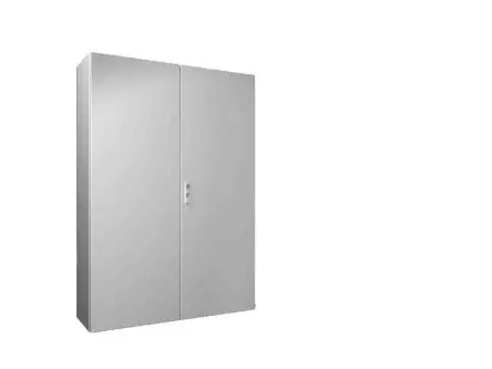 Produktfoto 1 von Rittal AX Stahlblech Wandanschlusskasten RAL 7035 IP55, HxBxT 1400 mm, 1000 mm x 300 mm