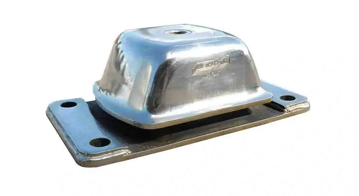 Produktfoto 1 von Trelleborg Gummi Vibrationsdämpfer, Marine-Halterung M16, Ø 183mm x 49mm