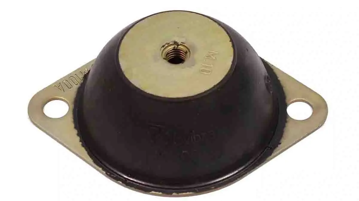 Produktfoto 1 von Trelleborg Gummi Vibrationsdämpfer M10, Ø 53mm x 40mm