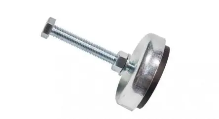 Produktfoto 1 von Trelleborg Novibra Naturgummi Rund Gummipuffer Bohrung 12 mm M12 250 kg, Ø 69 mm x 23 mm