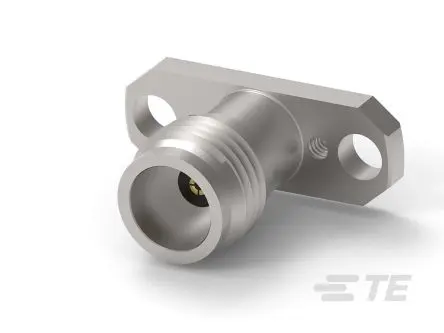 Produktfoto 1 von TE Connectivity SMA-Steckverbinder, 50 Ω, Gerade, 50GHz Buchse Buchse, Kabel-zu-Platine Nennspannung