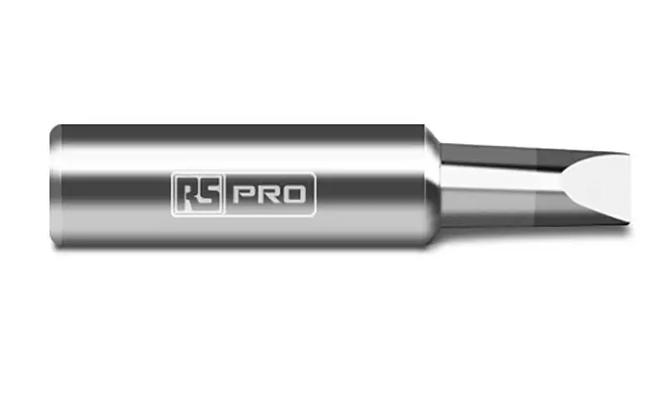 Produktfoto 1 von RS PRO Lötspitze 4,6 mm flach 45° ST für RS PRO Lötstationen