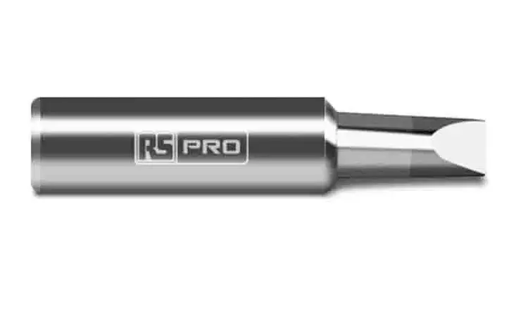 Produktfoto 1 von RS PRO Lötspitze 4,6 mm flach ST für RS PRO Lötstationen
