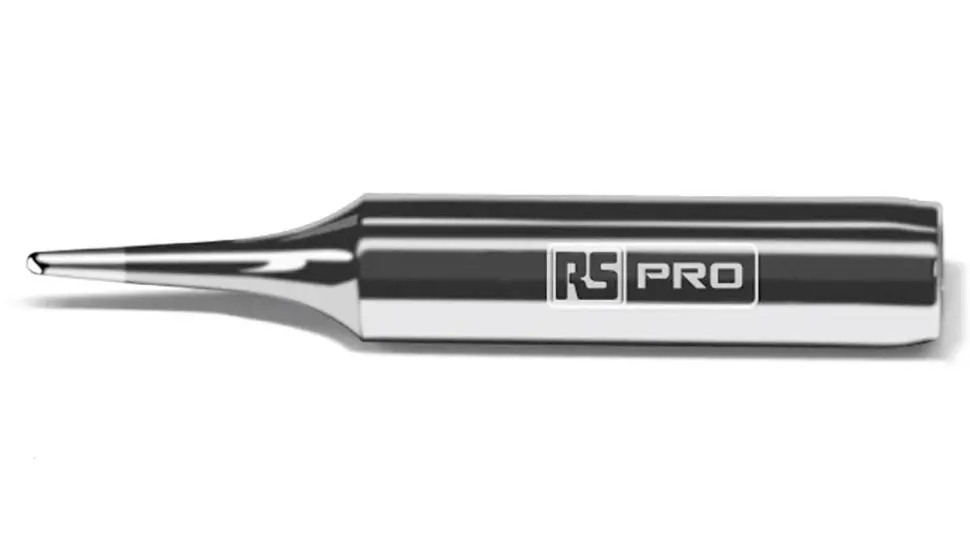 Produktfoto 1 von RS PRO Lötspitze 1 mm Gerade, abgeschrägt 60° AT für RS PRO Lötstationen