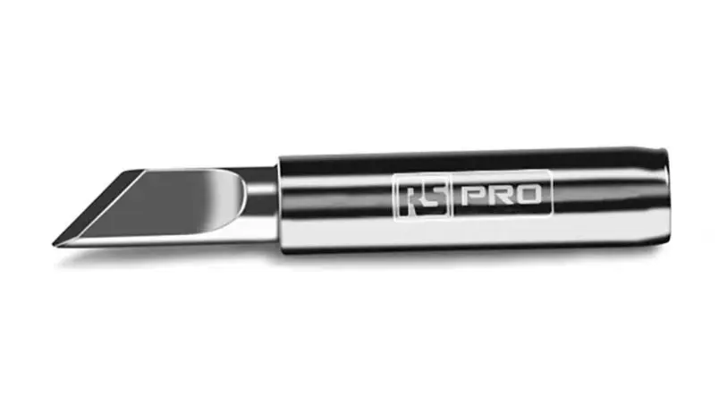 Produktfoto 1 von RS PRO Lötspitze 1,6 mm flach 45° AT für RS PRO Lötstationen