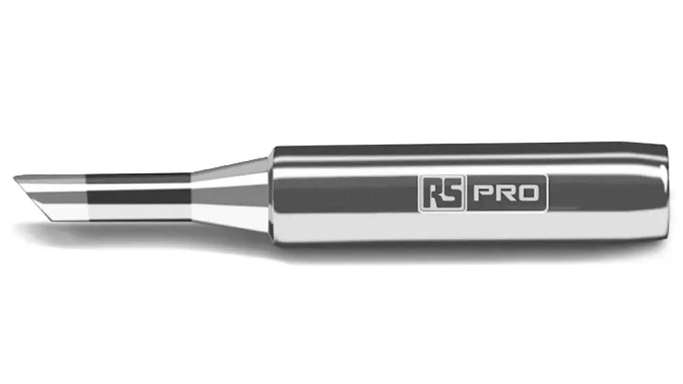 Produktfoto 1 von RS PRO Lötspitze 3 mm Gerade, abgeschrägt 45° AT für RS PRO Lötstationen