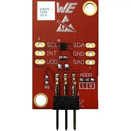 Produktfoto 1 von Würth Elektronik 2521020222500 Evaluierungskits für Temperatursensor-IC, Evaluierungsplatine Entwicklungstool Sensor,