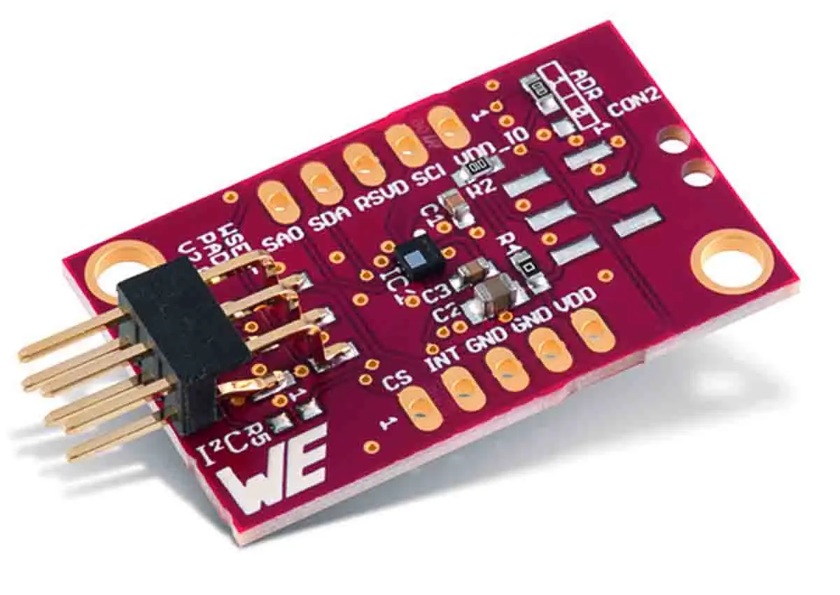 Produktfoto 1 von Würth Elektronik 2.5110202133E012 Evaluierungskits für Absolutdrucksensor Entwicklungstool Sensor, Drucksensor