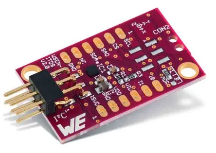 Produktfoto 1 von Würth Elektronik 2533020201600 Evaluierungskits für 3-Achsen-Beschleunigungssensor Entwicklungstool Sensor, Drucksensor