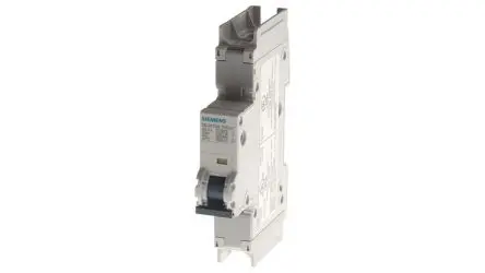 Produktfoto 1 von Siemens 5SJ4 Miniaturüberlastschalter Typ C, Pol 1-polig 6A 440V ac, Abschaltvermögen 14 kA SENTRON