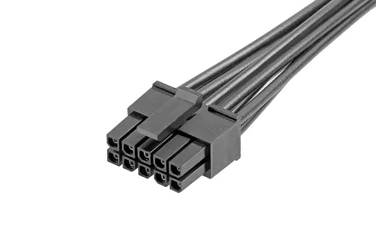 Produktfoto 1 von Molex 10 214756 Platinenstecker-Kabel Micro-Fit 30 10 / Nicht abgeschlossen Buchse / Stecker, 150 mm