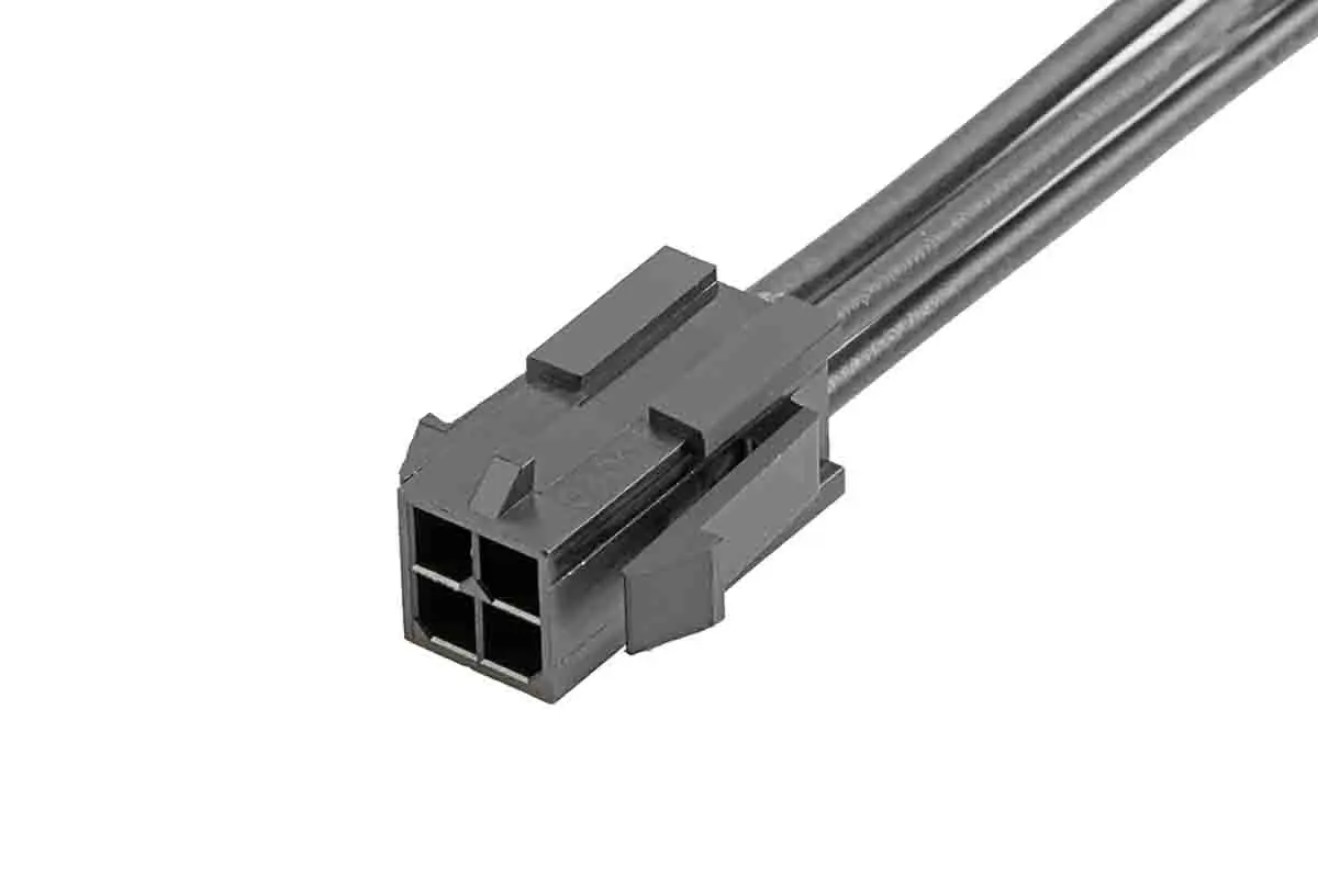 Produktfoto 1 von Molex 4 214757 Platinenstecker-Kabel Micro-Fit 30 4 / Micro-Fit 30 Stecker / Stecker, 150 mm