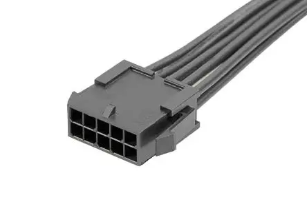 Produktfoto 1 von Molex 10 214758 Platinenstecker-Kabel Micro-Fit 30 10 / Nicht abgeschlossen Stecker / Stecker, 150 mm