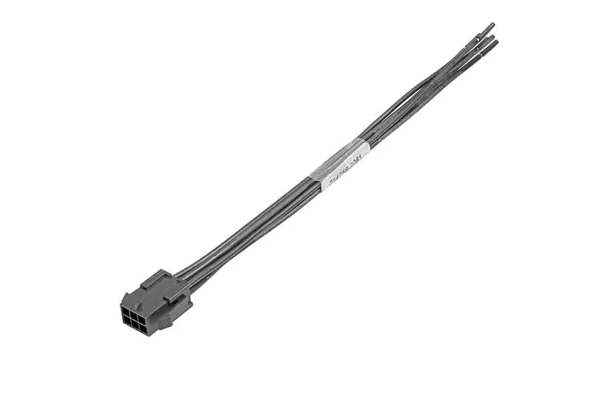 Produktfoto 1 von Molex 6 214758 Platinenstecker-Kabel Micro-Fit 30 6 / Nicht abgeschlossen Stecker / Stecker, 300 mm