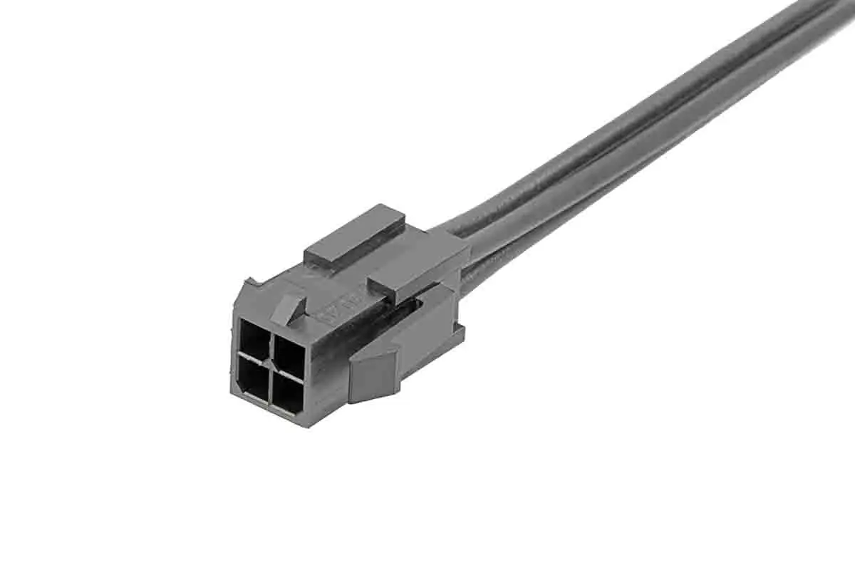 Produktfoto 1 von Molex 4 214758 Platinenstecker-Kabel Micro-Fit 30 4 / Nicht abgeschlossen Stecker / Stecker, 300 mm