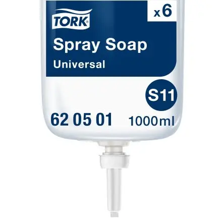 Produktfoto 1 von Tork Tork Spray Soap Handreiniger und Seife Anti-Bakteriell, Duftend, Flasche, Klar, 2080 mL