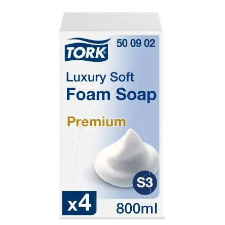 Produktfoto 1 von Tork Luxury Handreiniger, Duftend, Schaumstoffform, Weiß, 800 ml