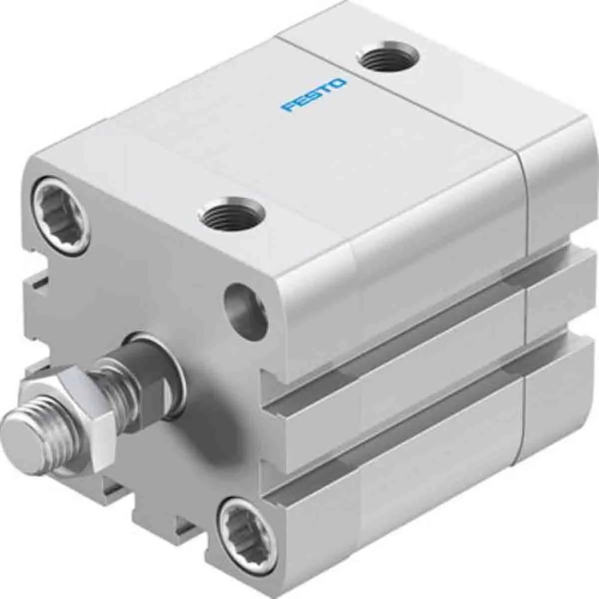 Produktfoto 1 von Festo ADN-40-20-A-PPS-A 572675 Pneumatik-Kompaktzylinder 20 mm Doppeltwirkend, Bohrung Ø 40 mm, bis 10 bar