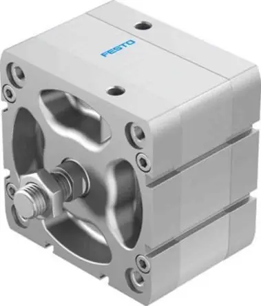 Produktfoto 1 von Festo ADN 577200 Pneumatik-Kompaktzylinder 15 mm Doppeltwirkend, Bohrung Ø 100 mm, bis 10 bar