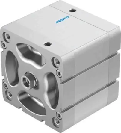 Produktfoto 1 von Festo ADN-100-40-I-P-A 536389 Pneumatik-Kompaktzylinder 40 mm Doppeltwirkend, Bohrung Ø 100 mm, bis 10 bar