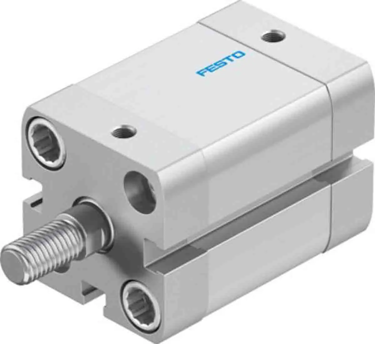 Produktfoto 1 von Festo ADN 577184 Pneumatik-Kompaktzylinder 20 mm Doppeltwirkend, Bohrung Ø 25 mm, bis 10 bar