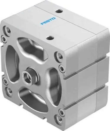 Produktfoto 1 von Festo ADN 536384 Pneumatik-Kompaktzylinder doppeltwirkend, Bohrung Ø 100mm / Hub 10mm