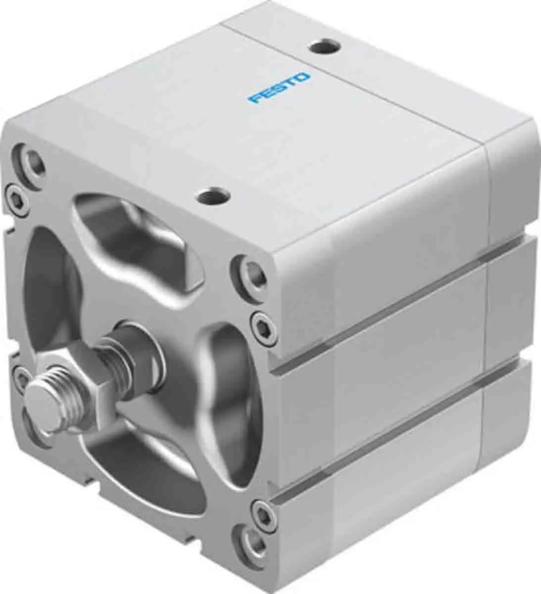 Produktfoto 1 von Festo ADN 577204 Pneumatik-Kompaktzylinder 40 mm Doppeltwirkend, Bohrung Ø 100 mm, bis 10 bar