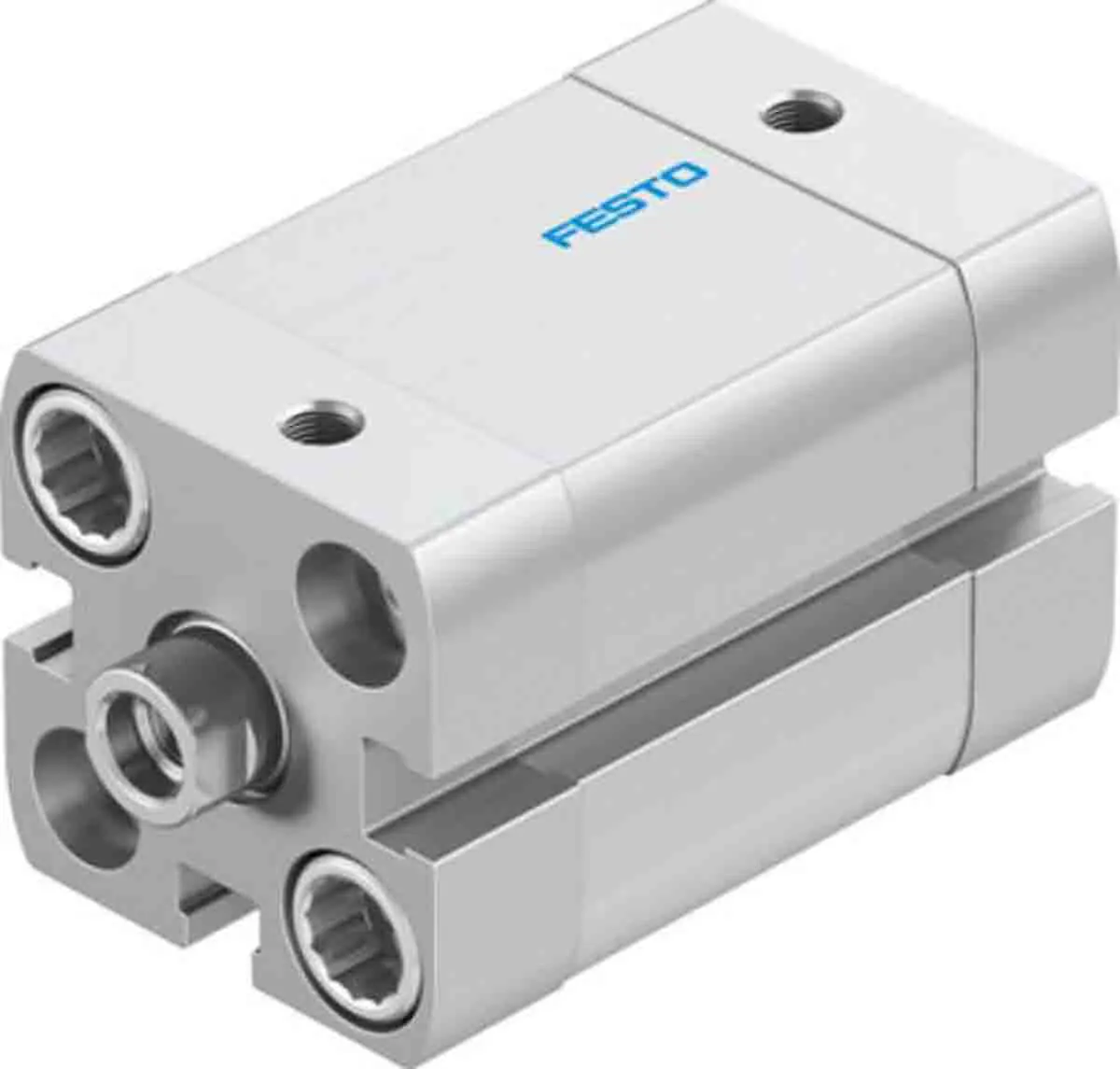 Produktfoto 1 von Festo ADN 577160 Pneumatik-Kompaktzylinder 20 mm Doppeltwirkend, Bohrung Ø 20 mm, bis 10 bar