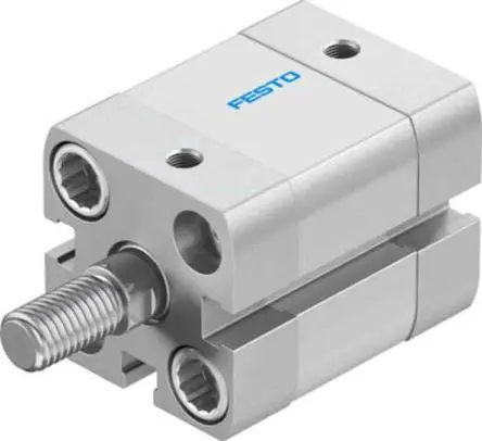 Produktfoto 1 von Festo ADN 577166 Pneumatik-Kompaktzylinder 10 mm Doppeltwirkend, Bohrung Ø 20 mm, bis 10 bar