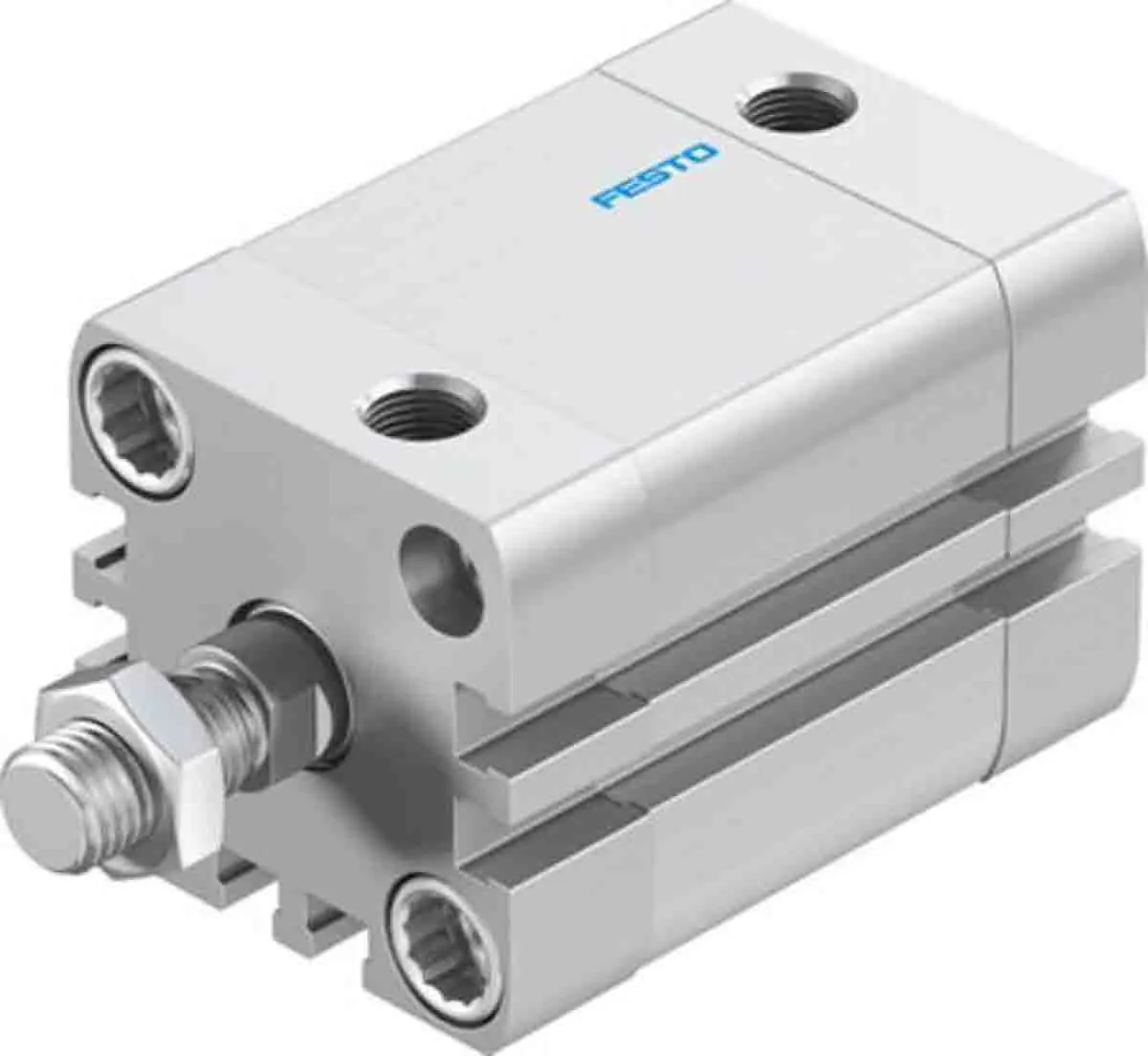 Produktfoto 1 von Festo ADN-32-25-A-PPS-A 572658 Pneumatik-Kompaktzylinder 25 mm Doppeltwirkend, Bohrung Ø 32 mm, bis 10 bar