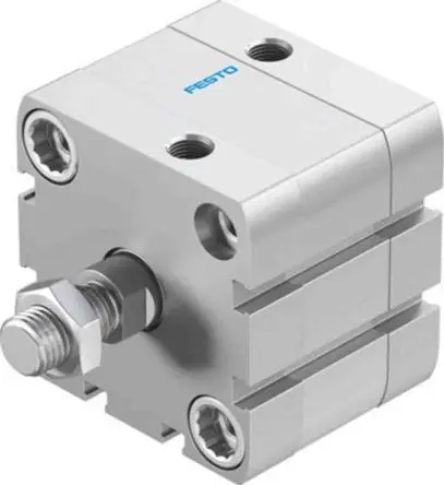 Produktfoto 1 von Festo ADN 572691 Pneumatik-Kompaktzylinder 10 mm Doppeltwirkend, Bohrung Ø 50 mm, bis 10 bar