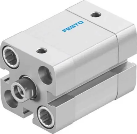 Produktfoto 1 von Festo ADN 577159 Pneumatik-Kompaktzylinder 15 mm Doppeltwirkend, Bohrung Ø 20 mm, bis 10 bar