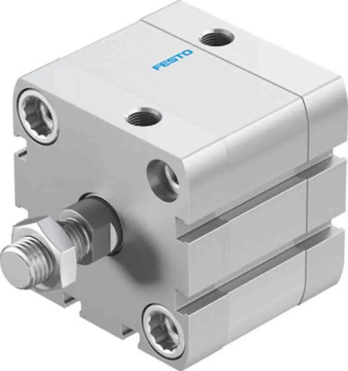Produktfoto 1 von Festo ADN 572692 Pneumatik-Kompaktzylinder 15 mm Doppeltwirkend, Bohrung Ø 50 mm, bis 10 bar