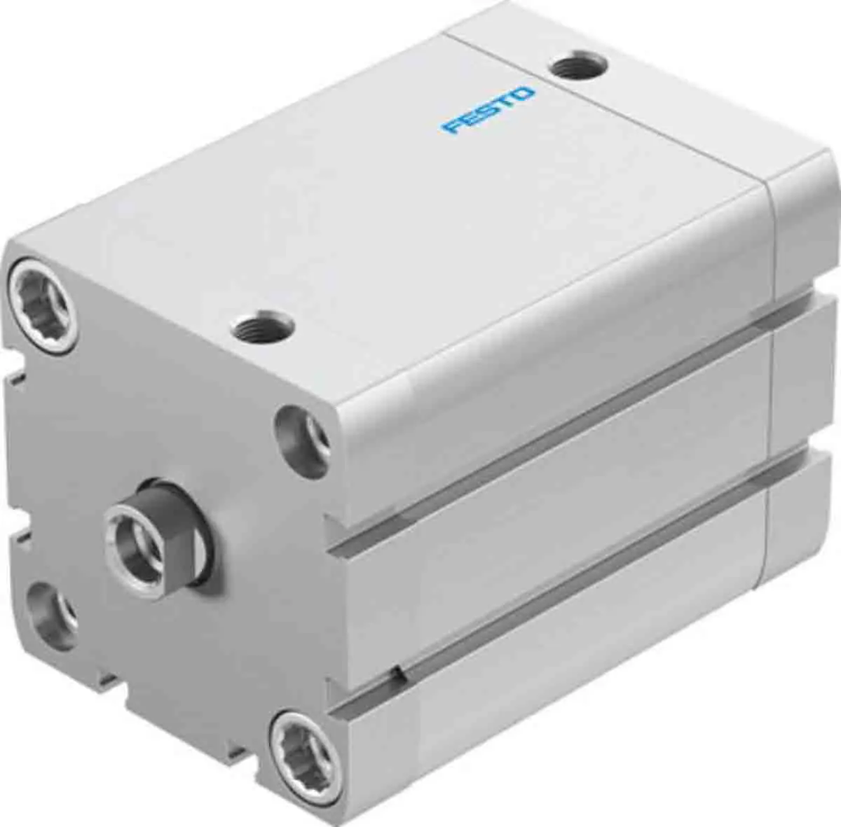Produktfoto 1 von Festo ADN 572707 Pneumatik-Kompaktzylinder 60 mm Doppeltwirkend, Bohrung Ø 63 mm, bis 1 bar