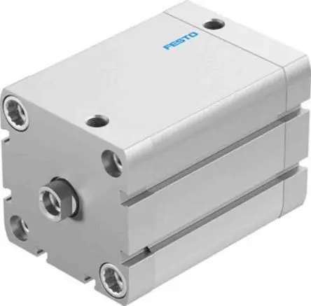 Produktfoto 1 von Festo ADN 536349 Pneumatik-Kompaktzylinder 60 mm Doppeltwirkend, Bohrung Ø 63 mm, bis 10 bar