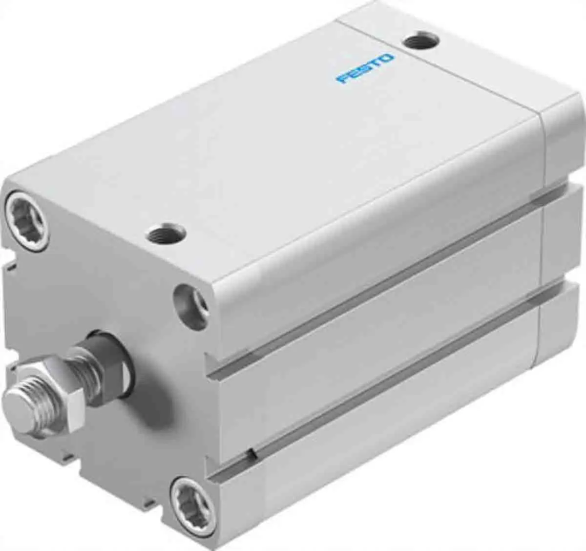 Produktfoto 1 von Festo ADN 536340 Pneumatik-Kompaktzylinder 80 mm Doppeltwirkend, Bohrung Ø 63 mm, bis 10 bar