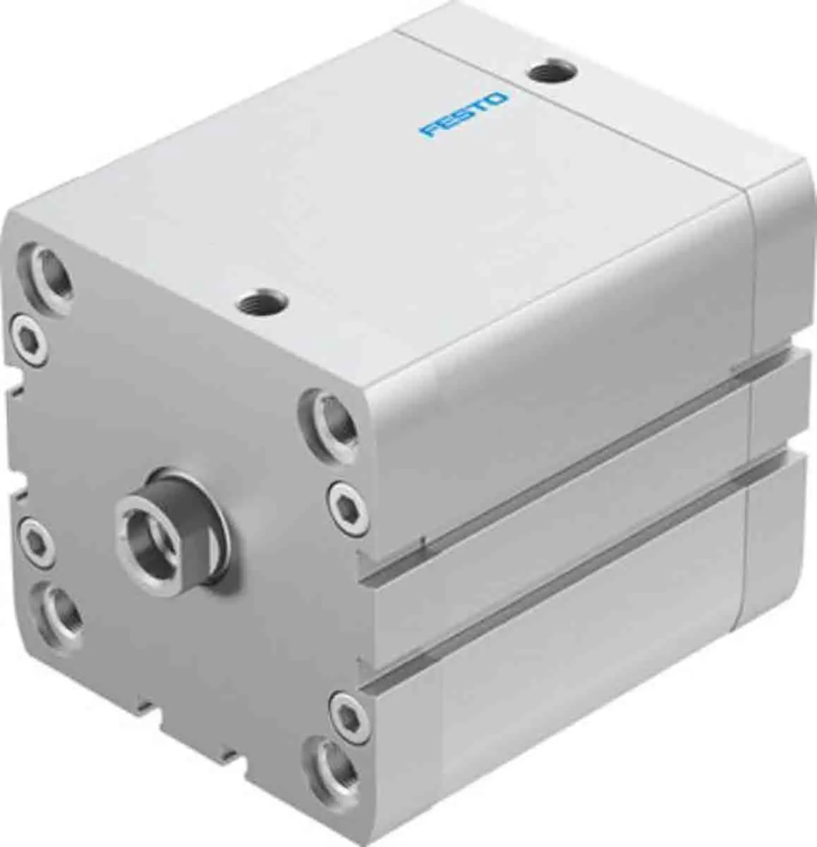 Produktfoto 1 von Festo ADN-80-60-I-PPS-A 572725 Pneumatik-Kompaktzylinder 80 mm Doppeltwirkend, Bohrung Ø 80 mm, bis 10 bar