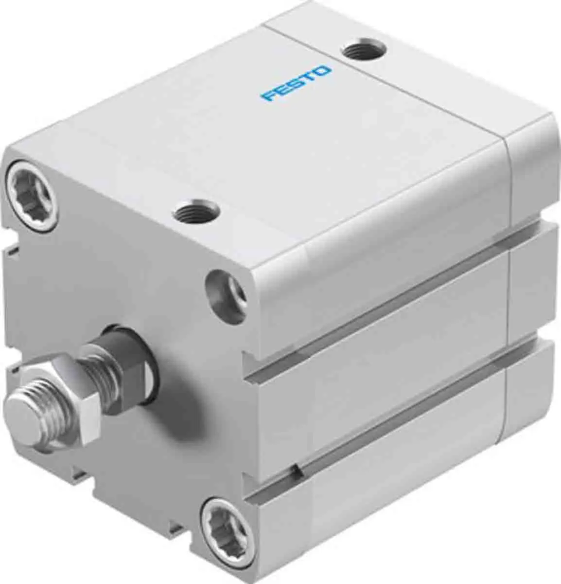 Produktfoto 1 von Festo ADN 536337 Pneumatik-Kompaktzylinder 40 mm Doppeltwirkend, Bohrung Ø 63 mm, bis 10 bar
