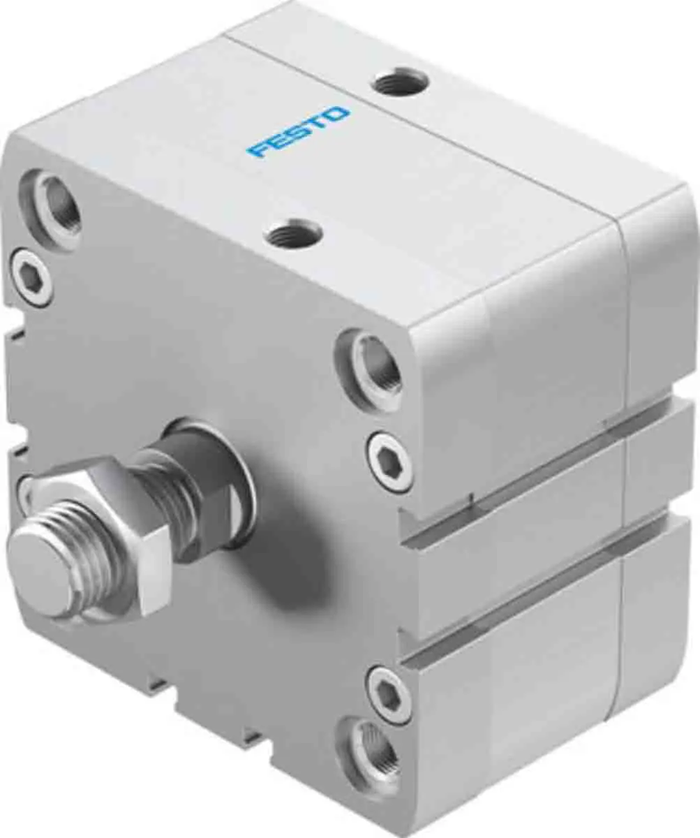 Produktfoto 1 von Festo ADN 536353 Pneumatik-Kompaktzylinder 10 mm Doppeltwirkend, Bohrung Ø 80 mm, bis 10 bar