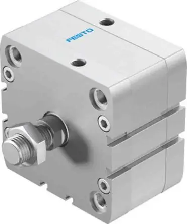 Produktfoto 1 von Festo ADN 536353 Pneumatik-Kompaktzylinder 10 mm Doppeltwirkend, Bohrung Ø 80 mm, bis 10 bar