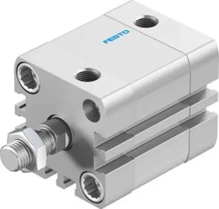 Produktfoto 1 von Festo ADN 572656 Pneumatik-Kompaktzylinder 15 mm Doppeltwirkend, Bohrung Ø 32 mm, bis 10 bar