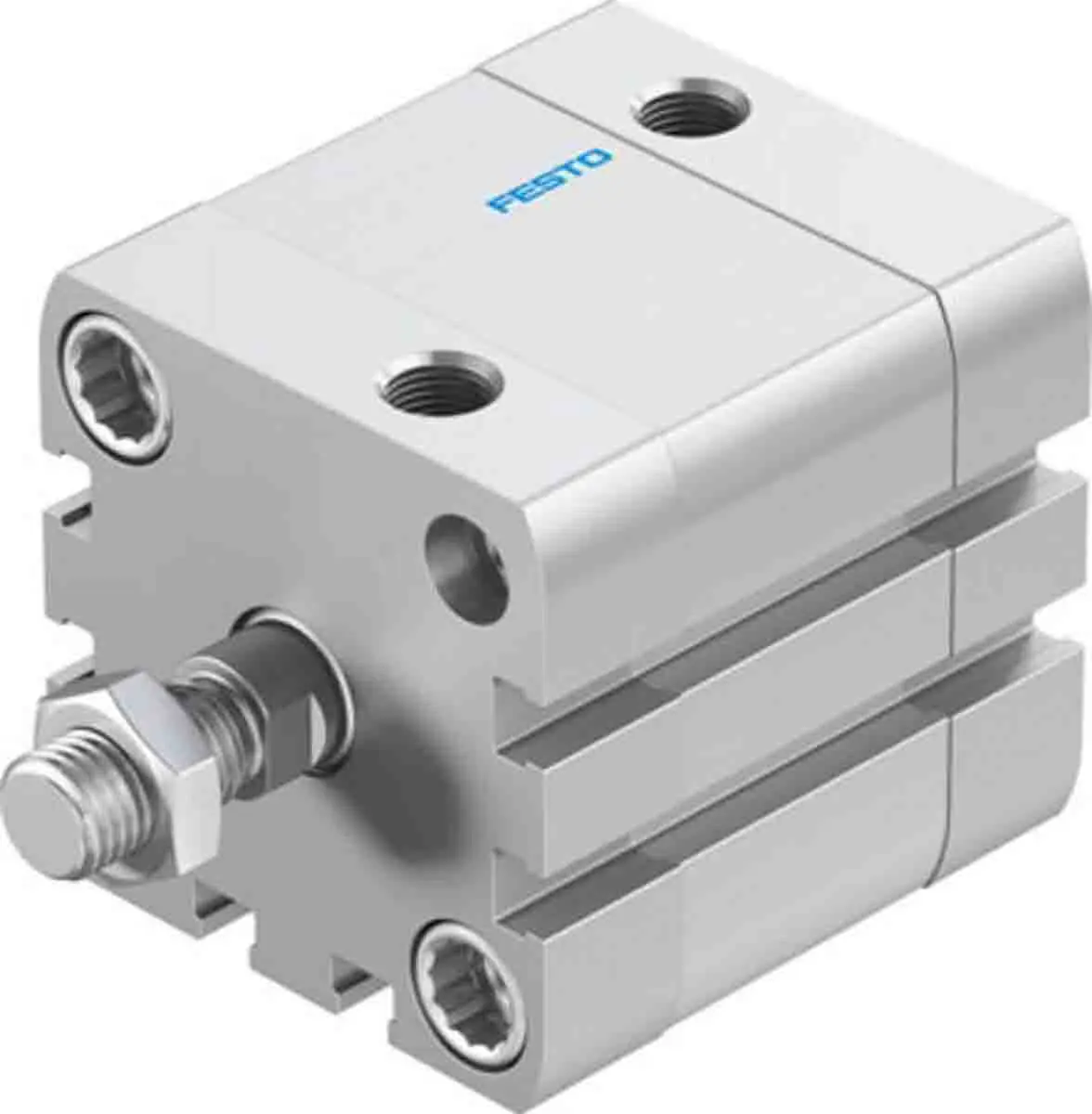 Produktfoto 1 von Festo ADN 572674 Pneumatik-Kompaktzylinder 15 mm Doppeltwirkend, Bohrung Ø 40 mm, bis 10 bar