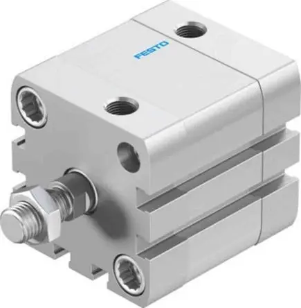 Produktfoto 1 von Festo ADN 572674 Pneumatik-Kompaktzylinder 15 mm Doppeltwirkend, Bohrung Ø 40 mm, bis 10 bar