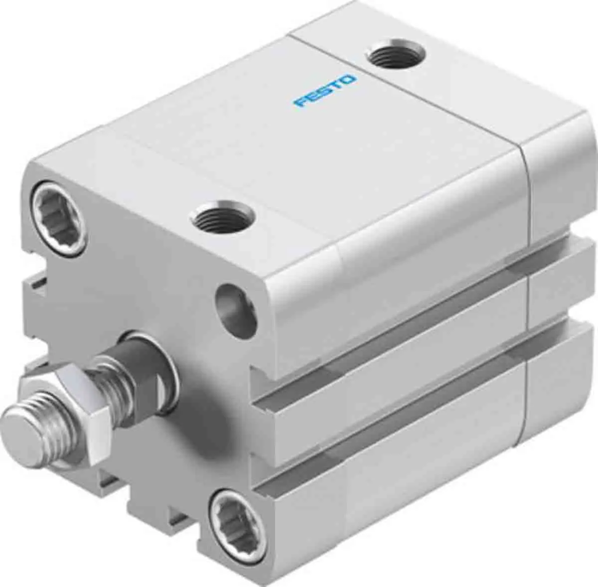 Produktfoto 1 von Festo ADN 572676 Pneumatik-Kompaktzylinder 25 mm Doppeltwirkend, Bohrung Ø 40 mm, bis 10 bar