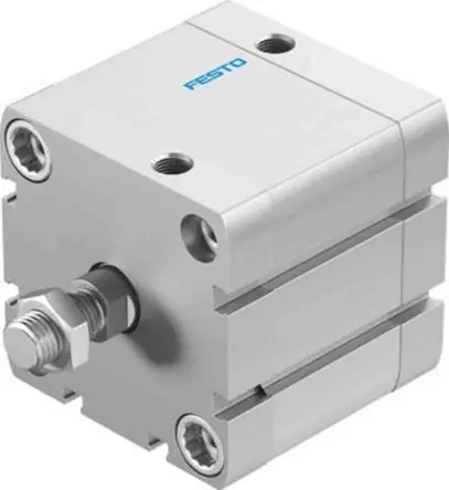 Produktfoto 1 von Festo ADN 572712 Pneumatik-Kompaktzylinder doppeltwirkend, Bohrung Ø 63mm / Hub 25mm